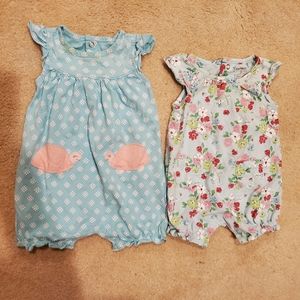 Set of 2 Infant Rompers (3mo)